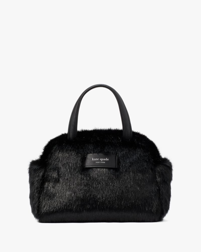 Puffed Perforated Leather Satchel Kate Spade New York