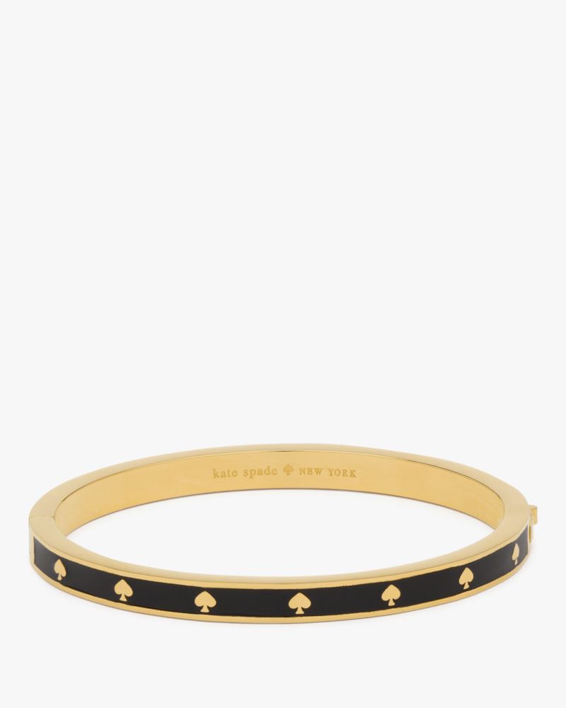 Kate Spade Spot The Spade Armreif Mit Scharnierverschluss Aus Emaille