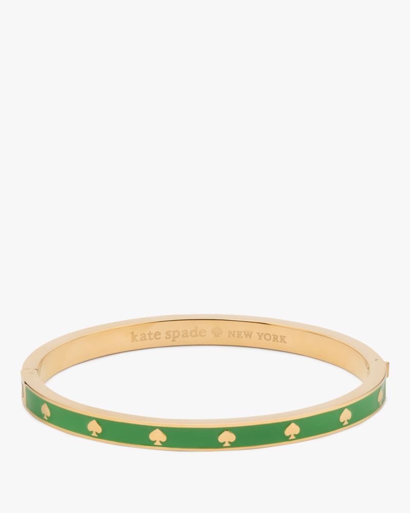 Kate Spade Spot The Spade Armreif Mit Scharnierverschluss Aus Emaille