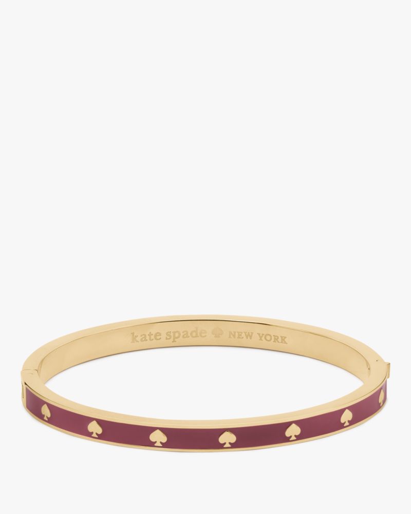 Kate Spade Spot The Spade Armreif Mit Scharnierverschluss Aus Emaille
