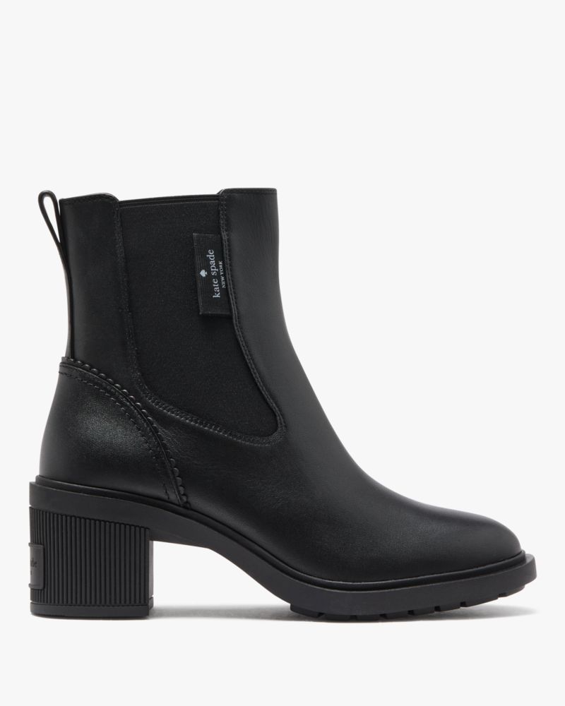 ショートブーツ・ブーティ OFF-WHITE LEATHER CHELSEA BOOT WITH HEEL Akaada Machi Off White Leather Chelsea Boots