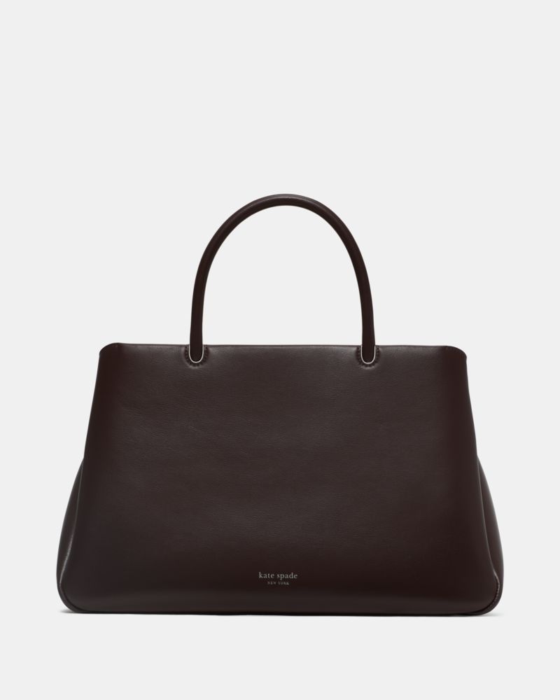 Kate Spade Grace Large Satchel In Brown