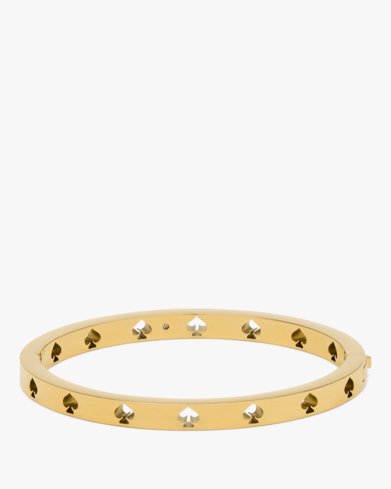 【大セール】 Kate Spade Goldtone Cuff ブレスレット Cut To The Chase Spade Bracelet | Kate Spade Outlet