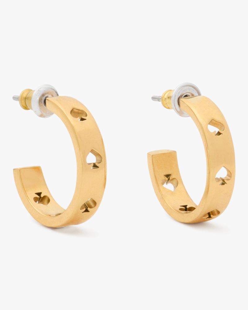 Kate Spade Cut To The Chase Spade Creolen, Klein