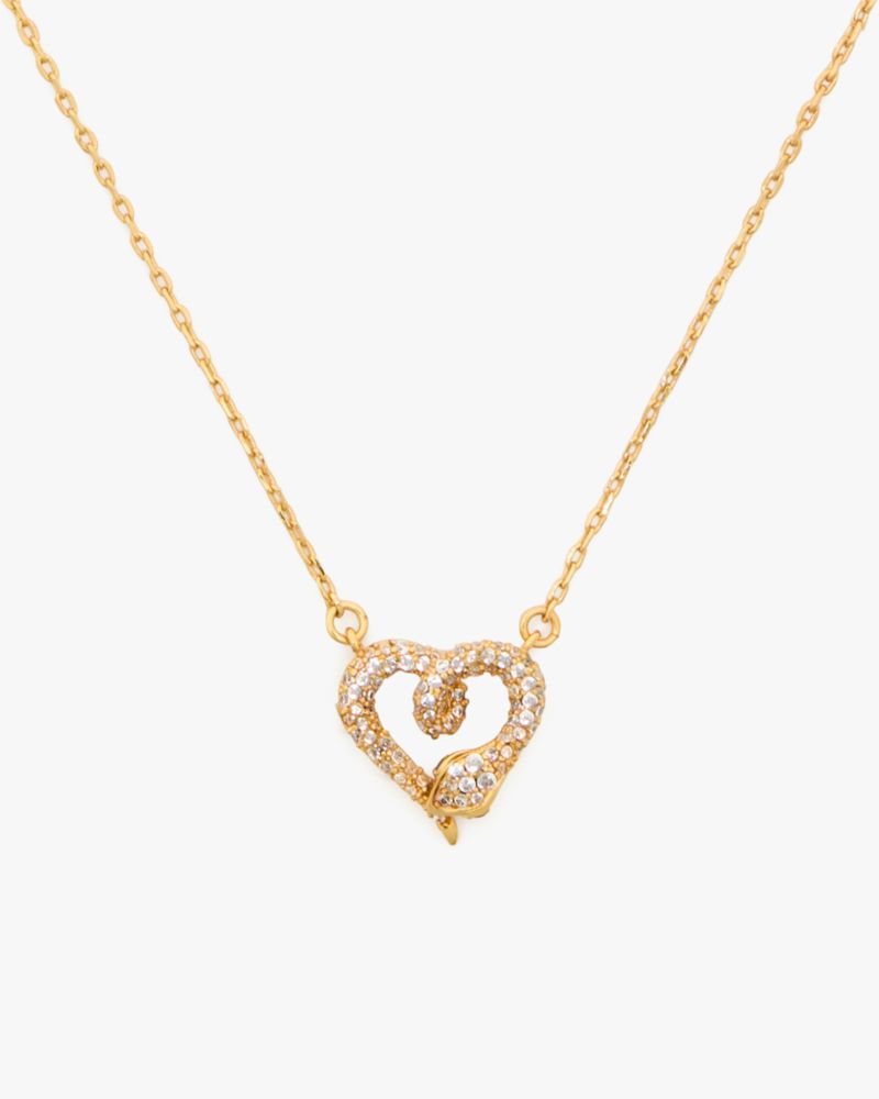 【キュート♪】kate spade☆ heart monkey pendantネックレス キュート♪】kate spade☆ heart monkey pendantネックレス