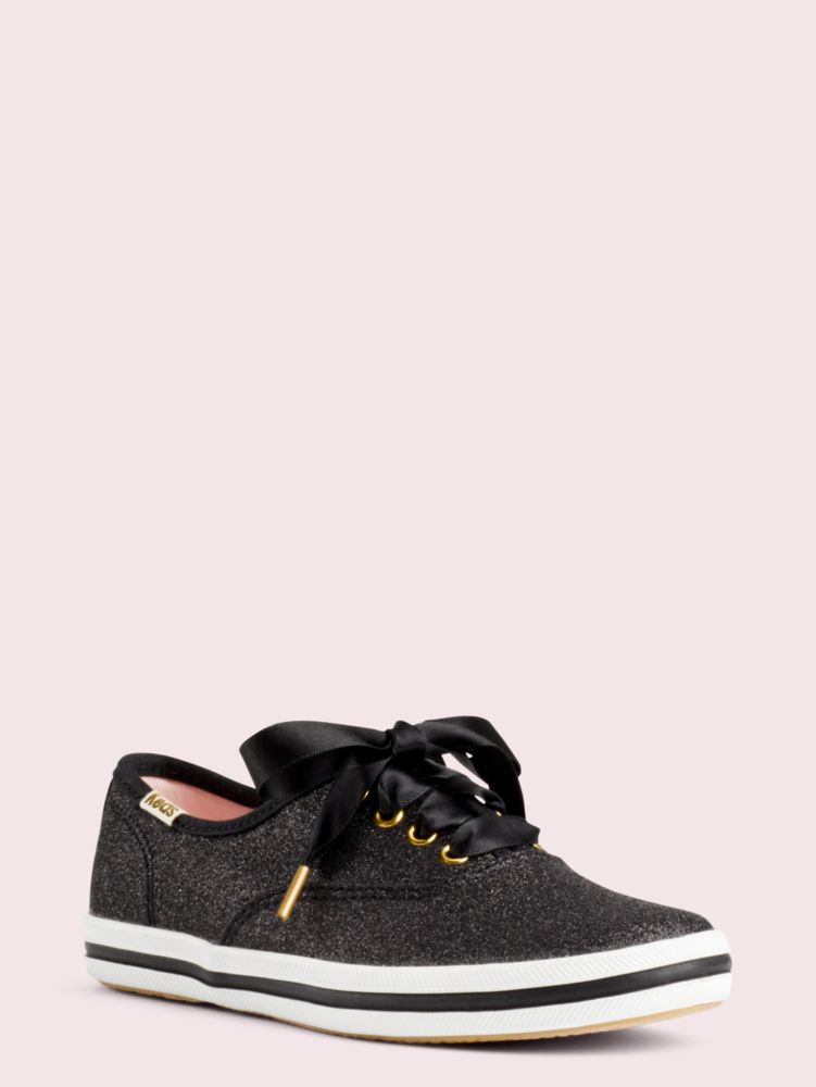 kate spade black keds