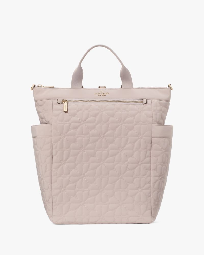 Kate Spade Spade Flower Rucksack Aus Nylon Mit Steppmuster, Wandelbar