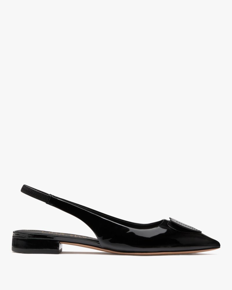 Lover Patent Slingback Flats