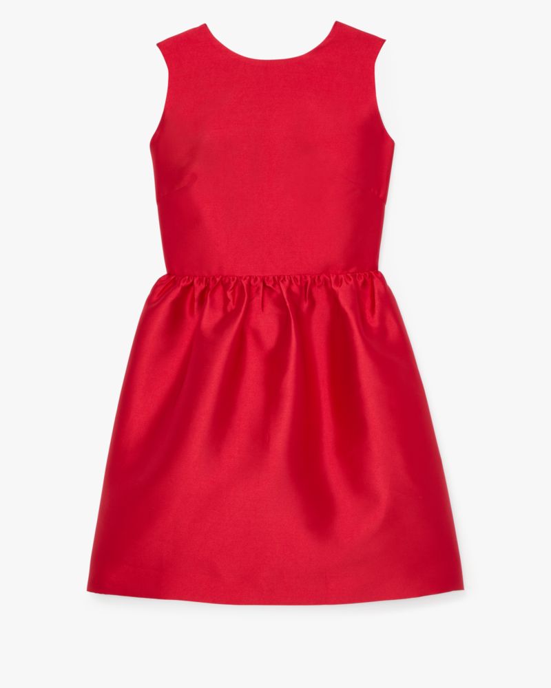 Fit-and-flare Bow Dress