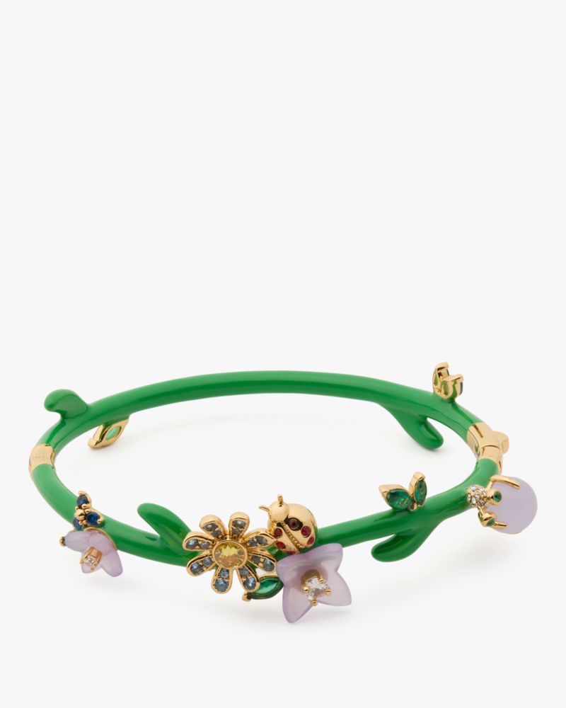 Garden Friends Hinged Bangle