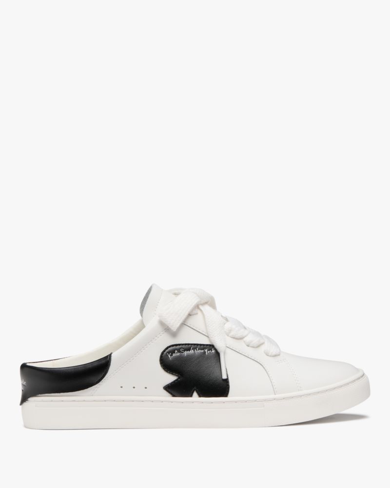 Charli Smooth Leather Mule Sneaker | Kate Spade Outlet
