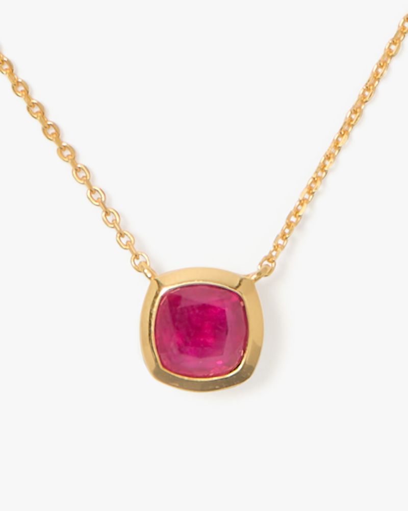 Kate Spade Fine Time To Shine Gem Pendant