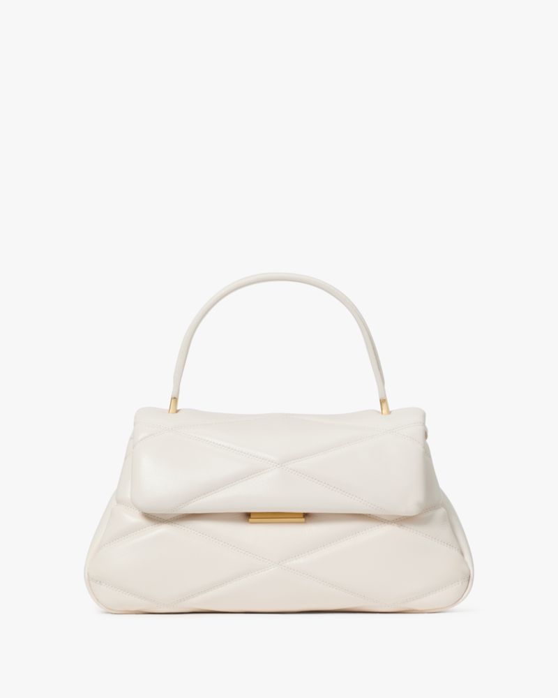Grace Quilted Top Handle Bag