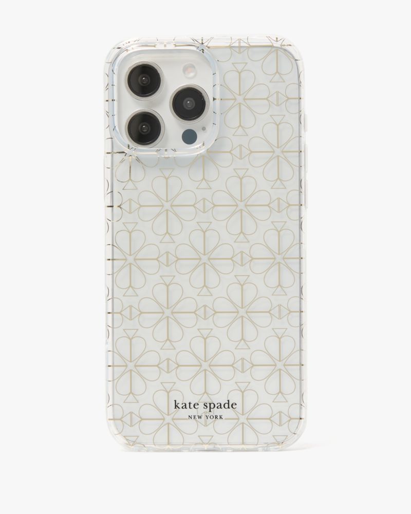 Spade Flower iPhone 16 Pro Case