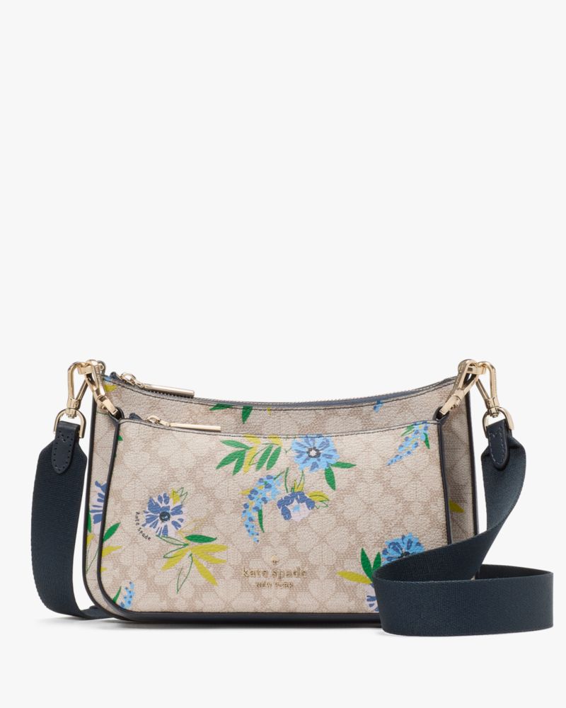 Kate Spade Duet Spade Flower Umhängetasche Mit Blumendesign
