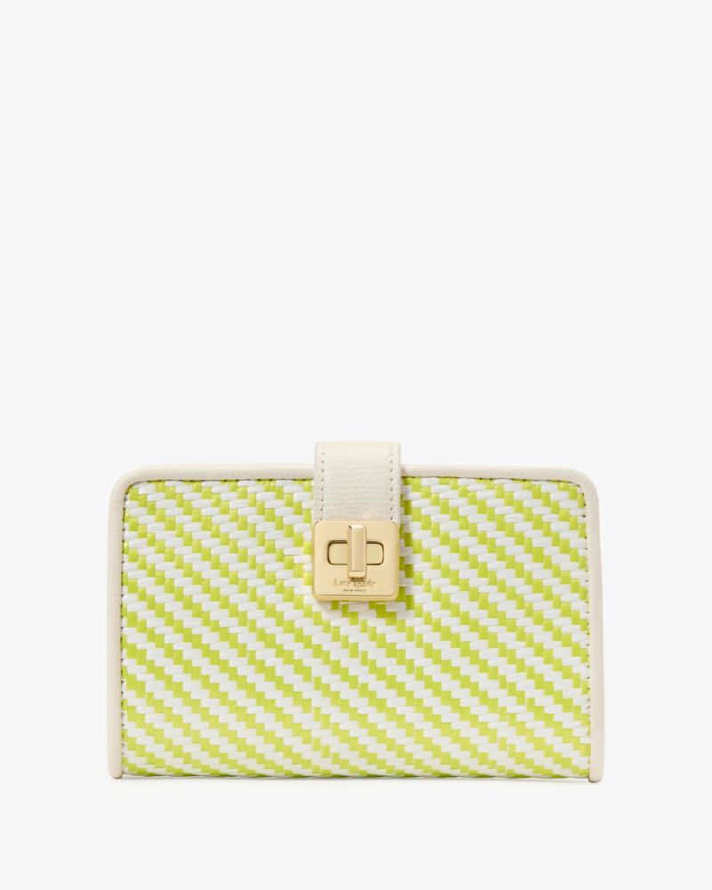 長財布 kate spade new york laurel way travel plaid stacy wallet Kate Spade New York Laurel Way Travel Plaid Stacy Wallet NWT