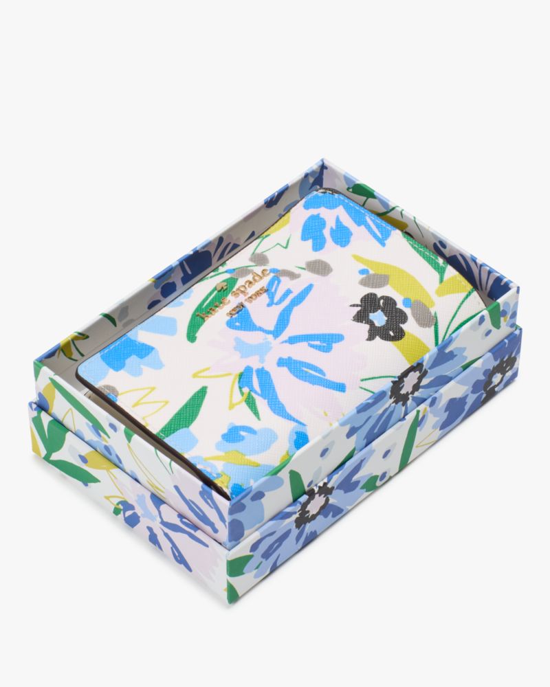 折りたたみ財布 Kate Spade Madison Floral Medium Bifold Wallet KL867 Madison Floral Medium Bifold Wallet | Kate Spade Outlet
