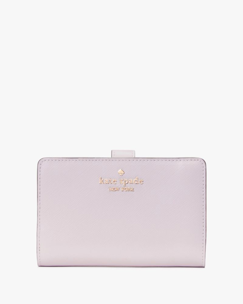 折りたたみ財布 Kate Spade KK950 Madison Printed Medium Bifold Wallet Kayla Embellished Spade Small L Zip Wallet | Kate Spade Outlet