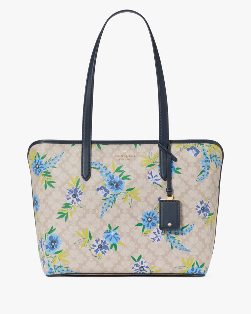 Spade Flower Floral Large Tote