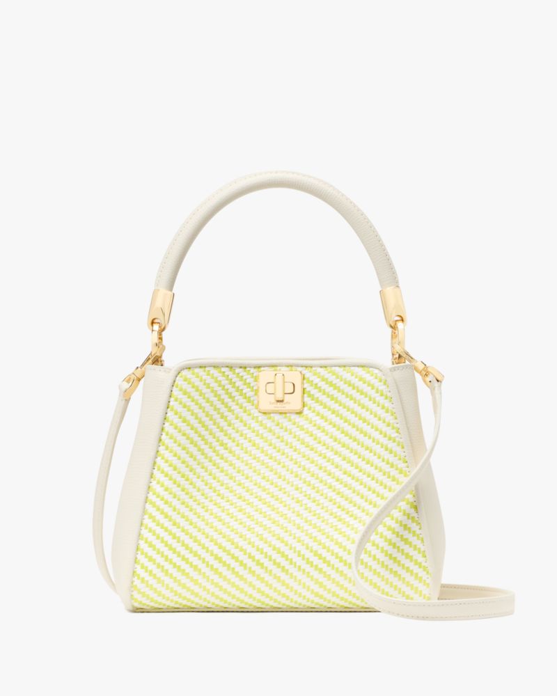 ショルダーバッグ・ポシェット Kate Spade KL045 Phoebe Straw Small Top Handle Bag Phoebe Straw Small Top Handle Bag | Kate Spade New York