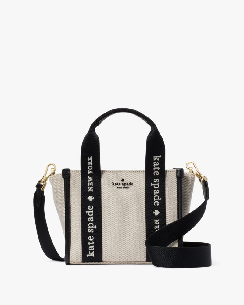Kip Canvas Mini Tote | Kate Spade Outlet