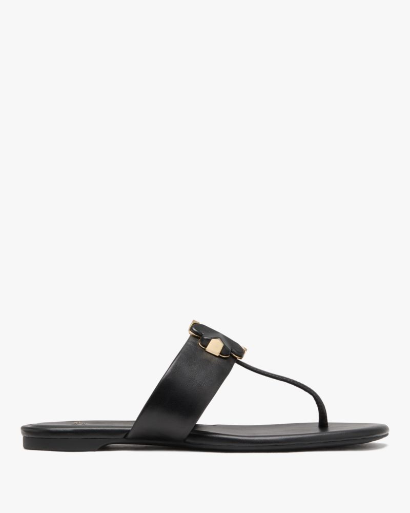 Spade Flower Thong Sandals