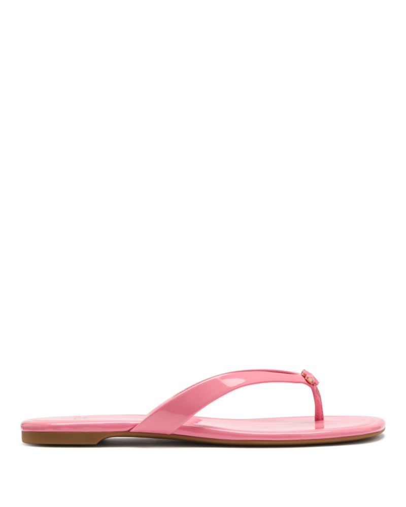 Spade Flower Flip Flop Sandals