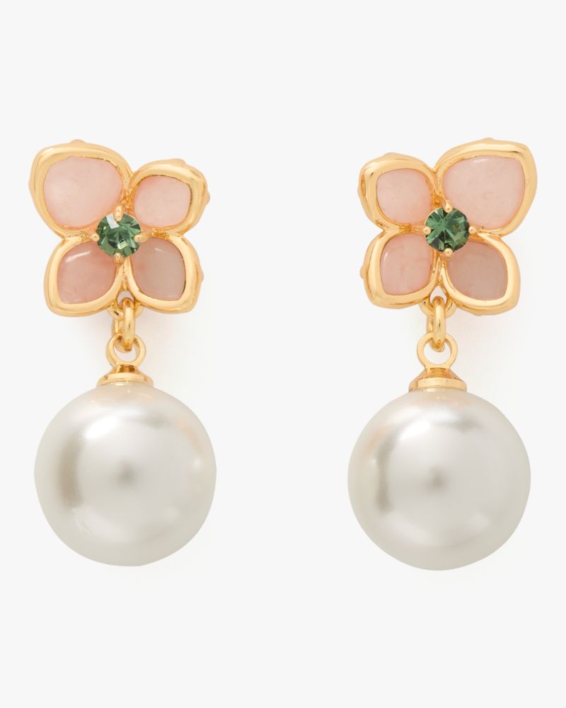 Pastel Petals Drop Earrings