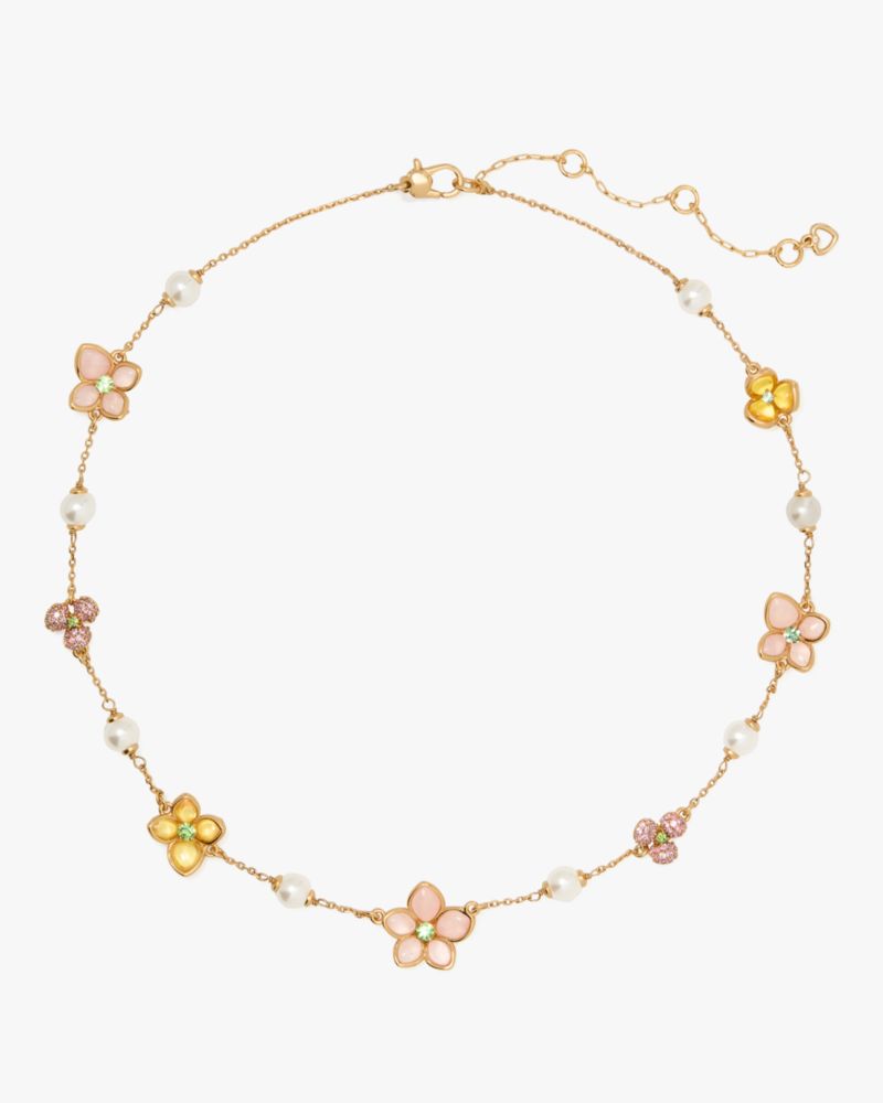 Pastel Petals Scatter Necklace