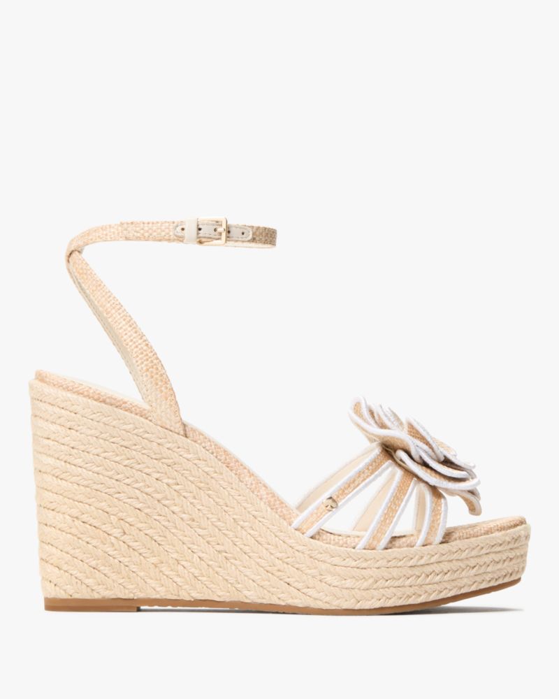 Kate Spade Flora Espadrille Sandale Mit Keilabsatz