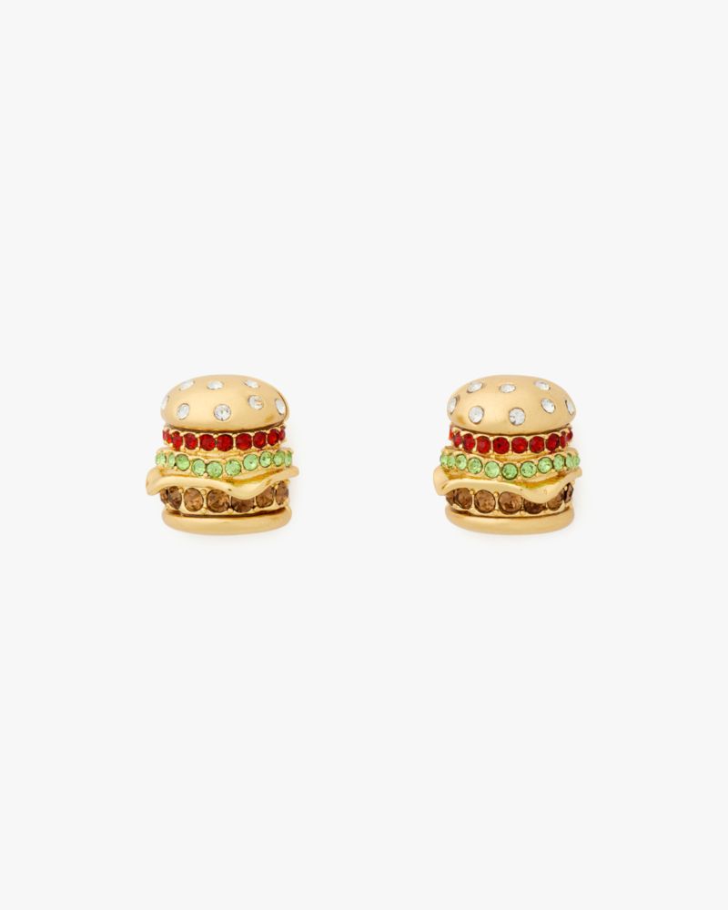 Kate Spade Fast Food Burger Ohrstecker