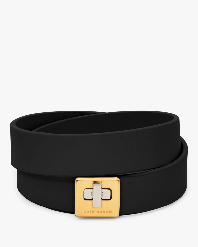 ブレスレット Phoebe Leather Double Wrap Bracelet Phoebe Leather Double Wrap Bracelet | Kate Spade Outlet