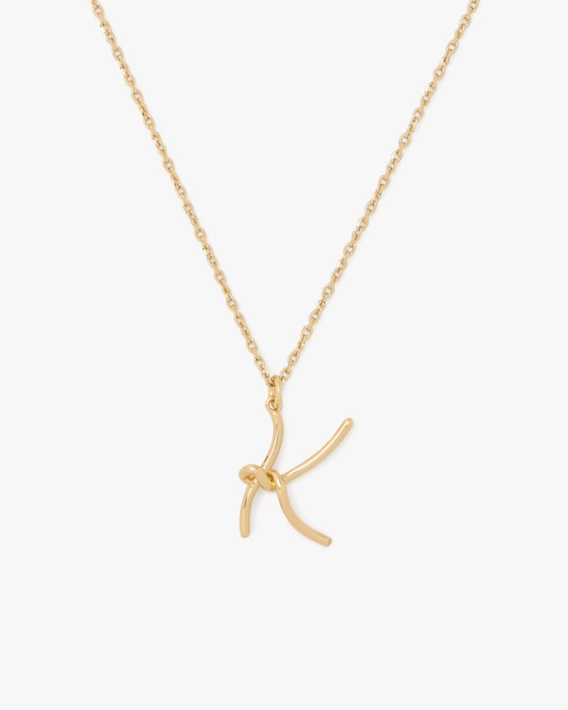 Kate Spade One In A Million K Pendant In Gold