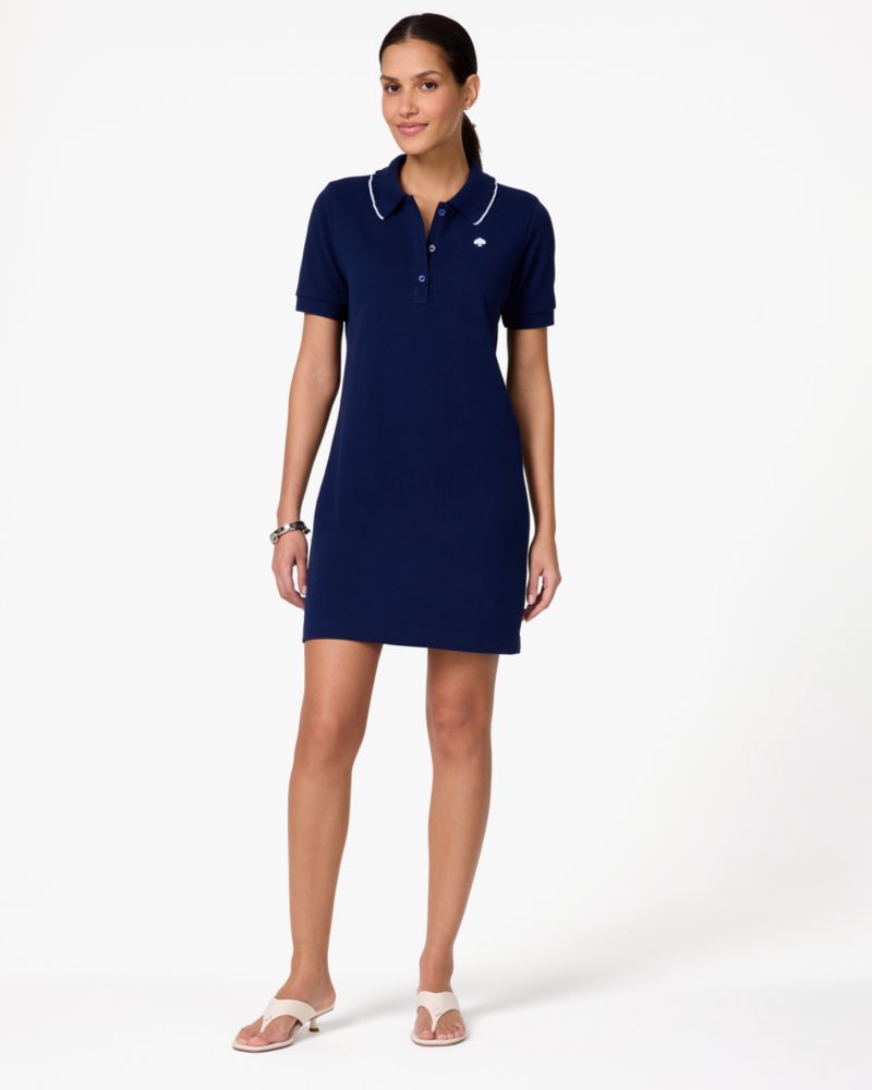 Kate Spade Ruffle Logo Polokleid
