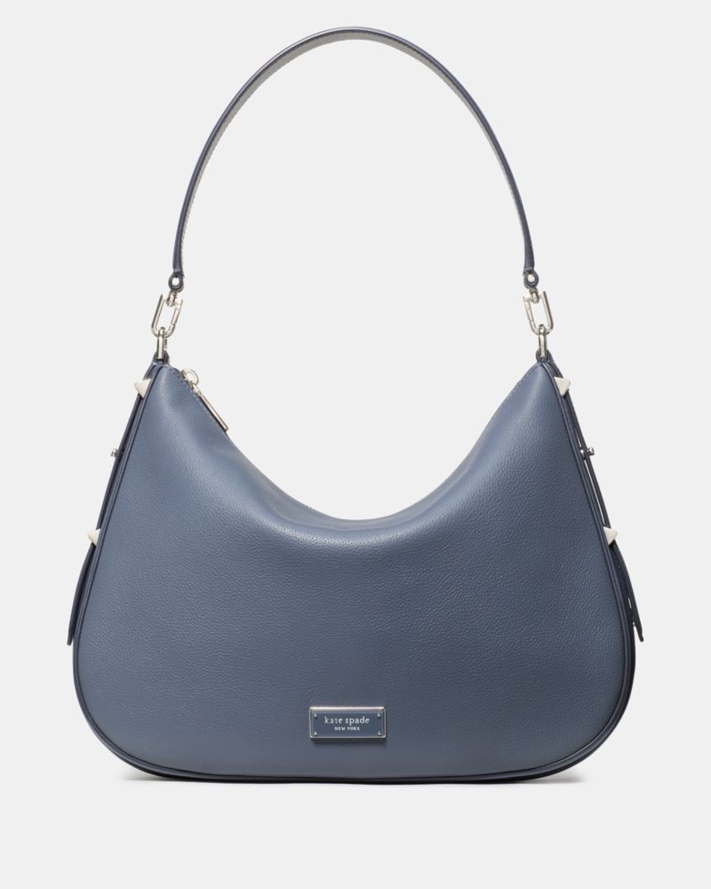 Kate Spade Liv Large Hobo Bag In Gray