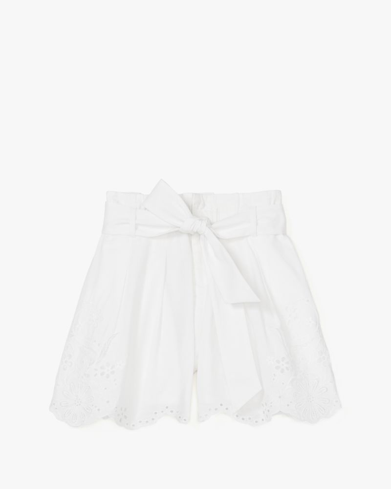 Kate Spade Floral Embroidered Shorts