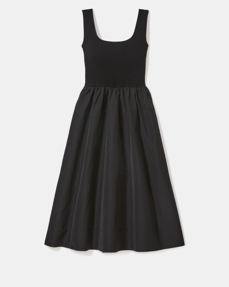 Kate Spade Mixed Media Midi Dress