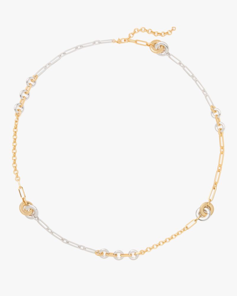Kate Spade Interlock Long Necklace