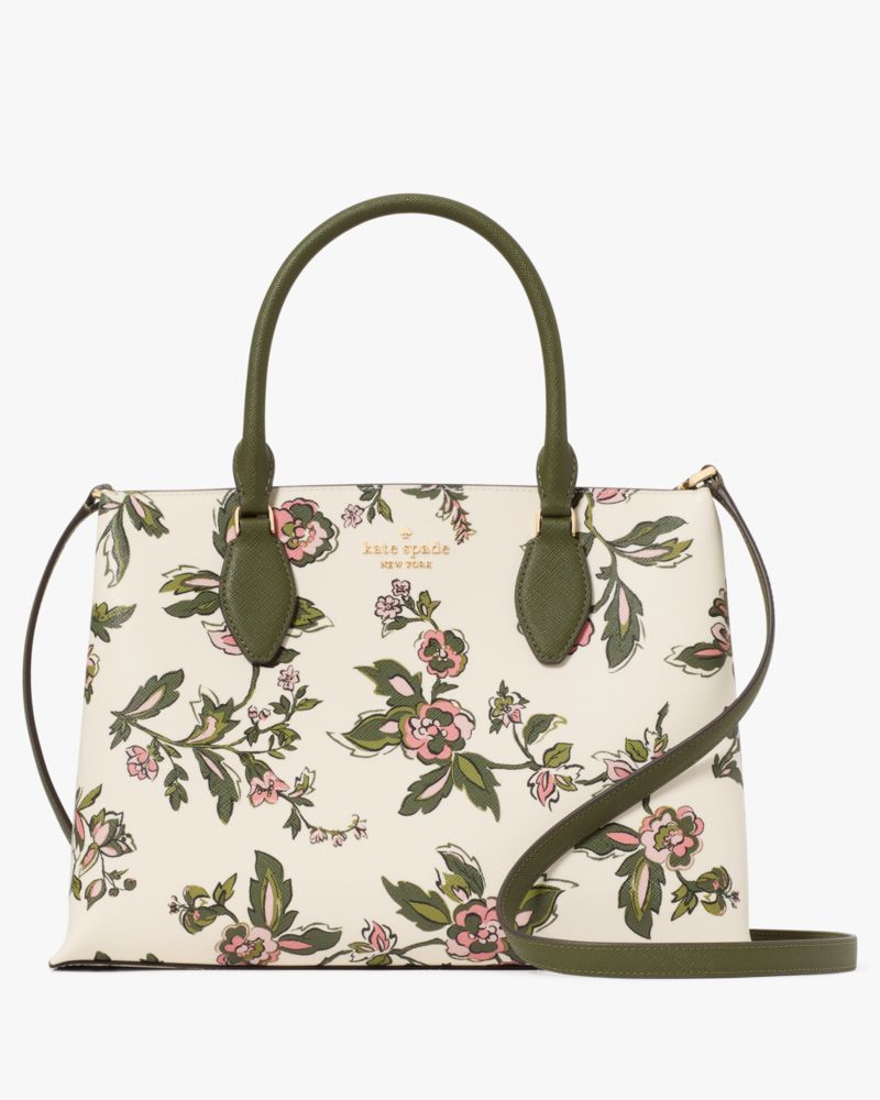 【Kate Spade】Rae Floral Medium Satchel ◆国内発送◆ Rae Floral Medium Satchel | Kate Spade Outlet