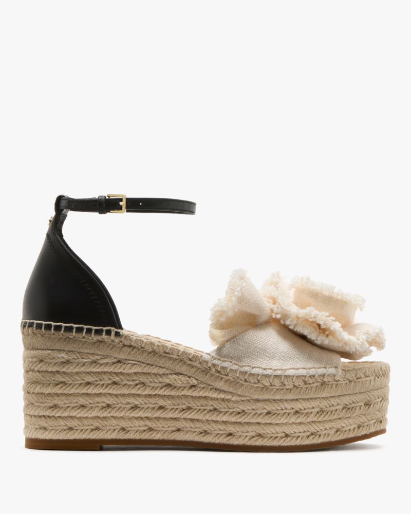 Kate Spade Flourish Espadrille Wedge Sandals
