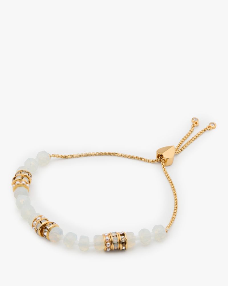 Kate Spade New York Mixed Stone Beaded Slider Bracelet