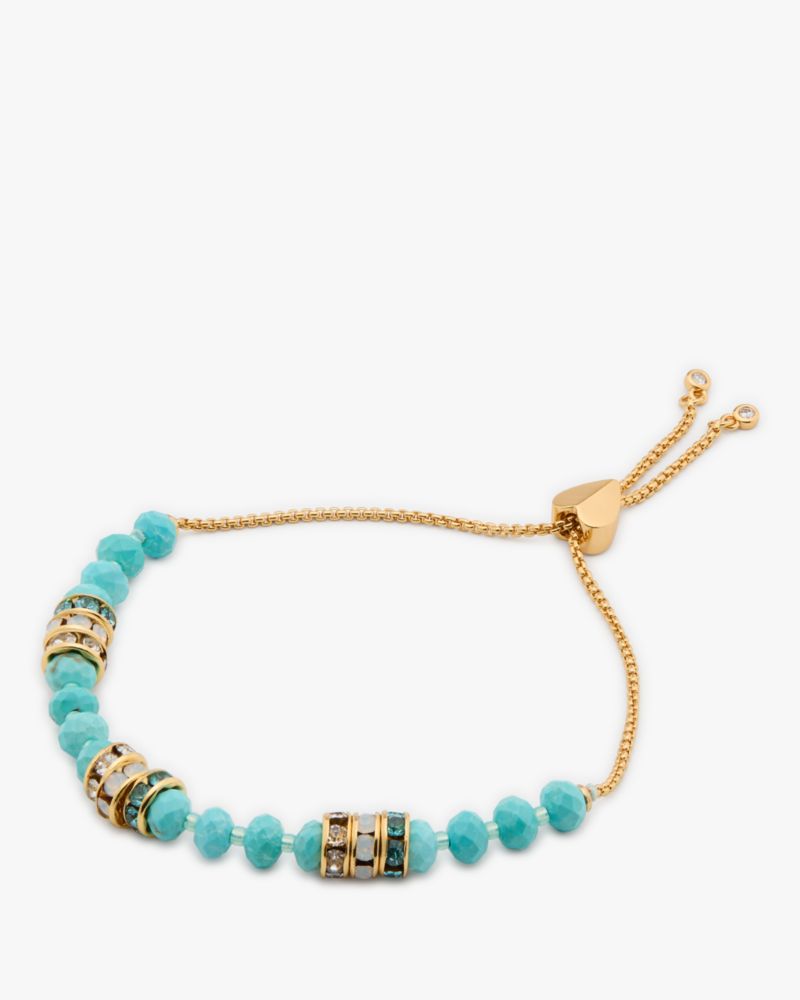 Kate Spade Beaded Bracelet In Blue