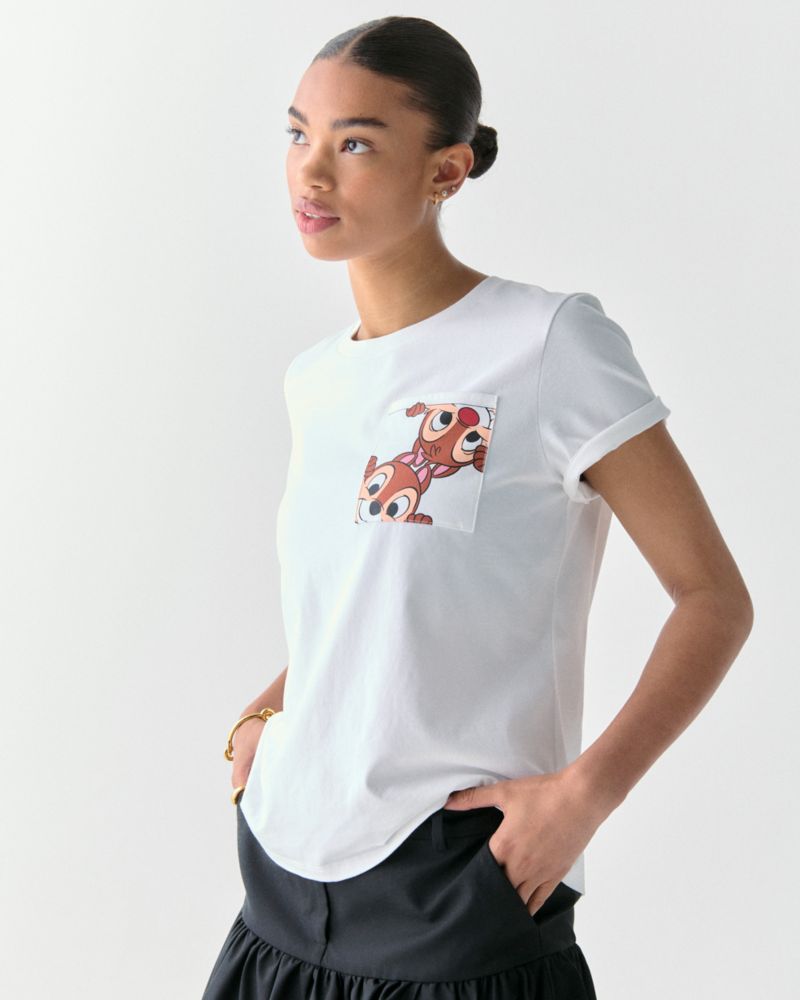 Kate Spade Chip And Dale T-Shirt Mit Taschen