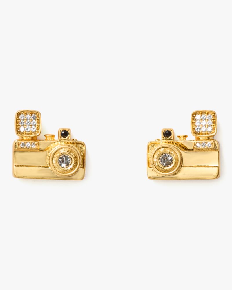 Kate Spade Picture Perfect Kamera-Ohrstecker