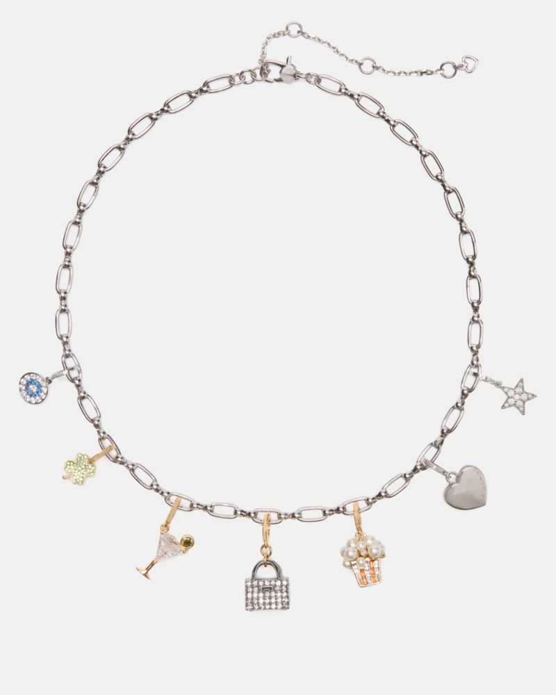 Kate Spade One In A Million Chain Charm Necklace