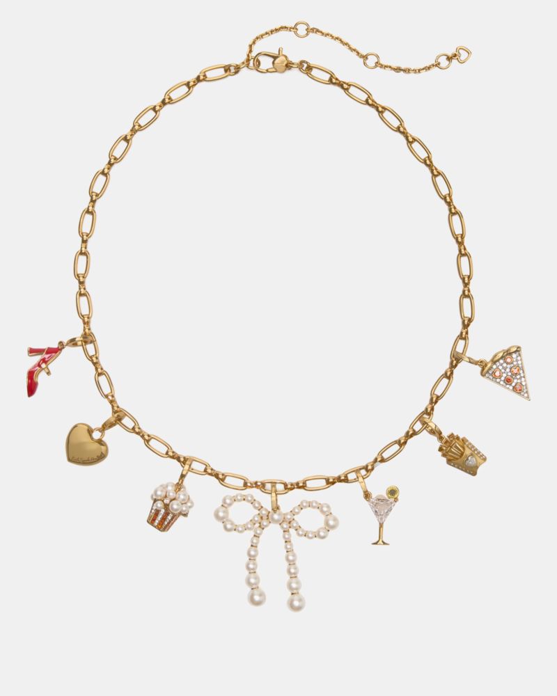 Kate Spade One In A Million Chain Charm Necklace