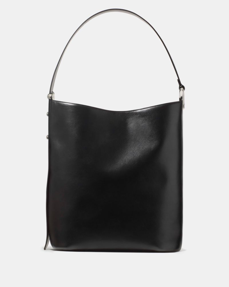 Kate Spade Halo Large Bucket Bag In Black