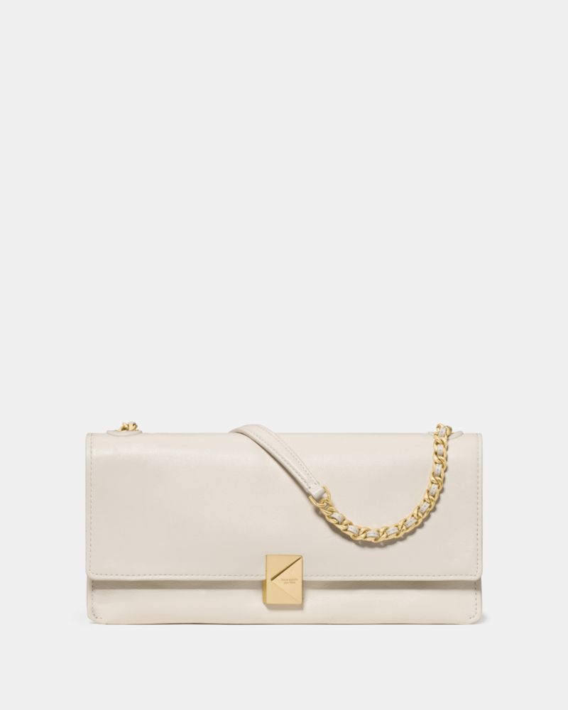 Kate Spade Deco Soft Shoulder Bag In Brown
