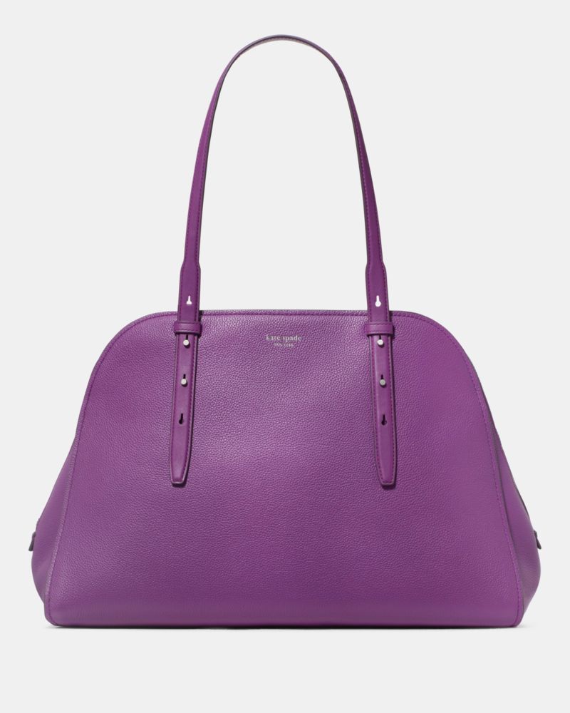 Kate Spade Maise Carryall Bag In Purple
