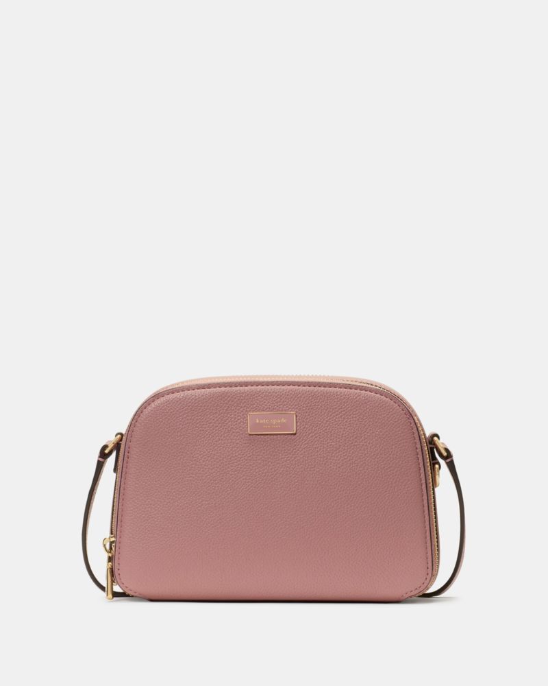 Serena Double Zip Dome Crossbody